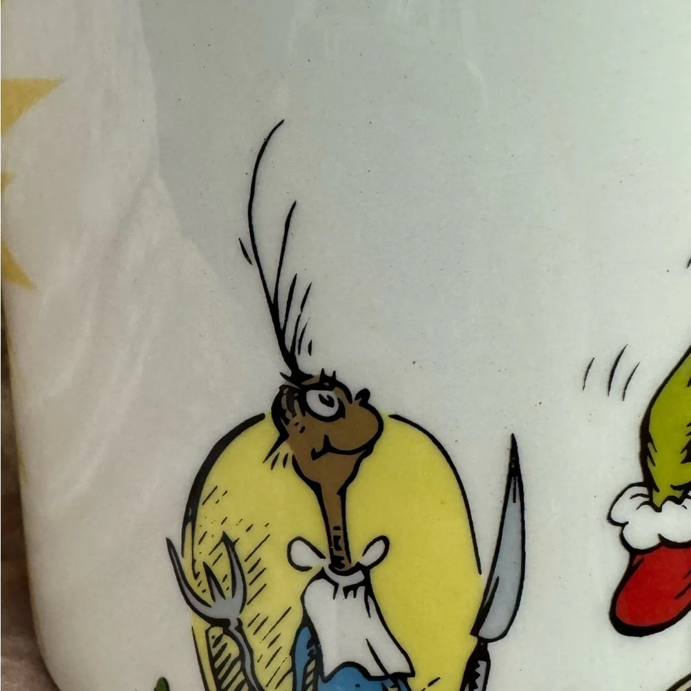 DR SEUSS “HOW THE GRINVH STOLE CHRISTMAS” CHRISTMAS CANISTER W/ROAST BEAST NEW